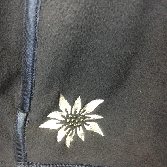 Alp N Rock Embroidered Zip Up Fleece Hoodie Snowflakes Chill Gorpcore Ski Size S - Picture 9 of 13